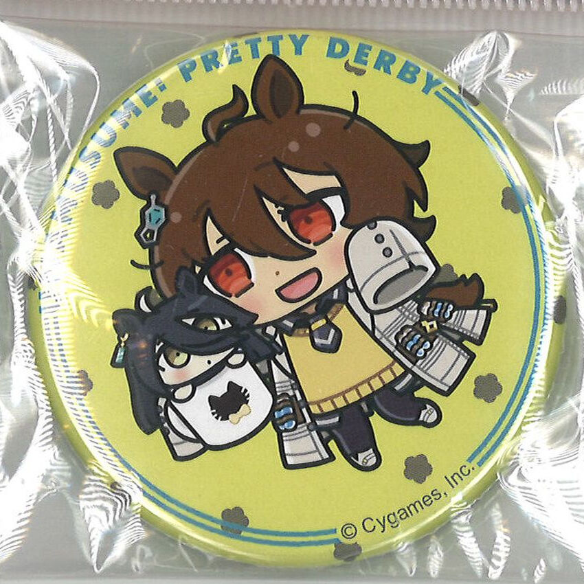 アグネスタキオン CANバッジ ウマ娘 アグネスタキオン ぬいぐるみといっしょ 缶バッジ | K-BOOKS 秋葉原