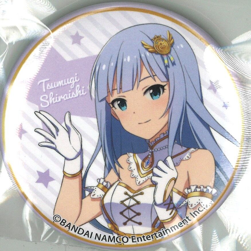 アイドルマスター ミリオンライブ! 缶バッジ 白石紬 | K-BOOKS 秋葉原