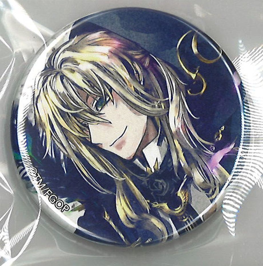 FGO キャラデザ 缶バッジ】FGO ガチャメイト サーヴァント ホログラム