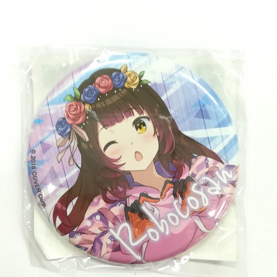 【希少】ホロライブ ロボ子さん 直筆サイン C96 缶バッジ コミックマーケット 希少】ホロライブ ロボ子さん 直筆サイン C96 缶バッジ
