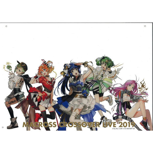 傷有り）マクロスクロスオーバーライブ2019開催記念アクリルパネルA