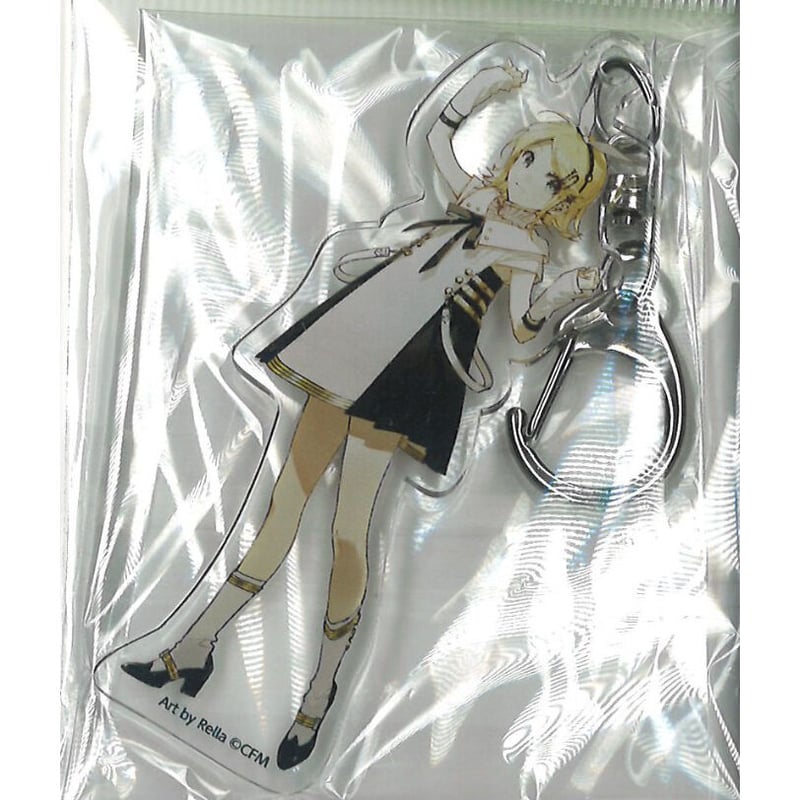 鏡音リン　10th　アクリルキーホルダー バースデーパーティー　初音ミク 鏡音リン 10th アクリルキーホルダー バースデーパーティー 初音ミク