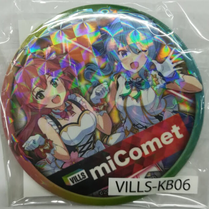 ホロライブ さくらみこ＆星街すいせい miComet 缶バッジ VILLS | K ...