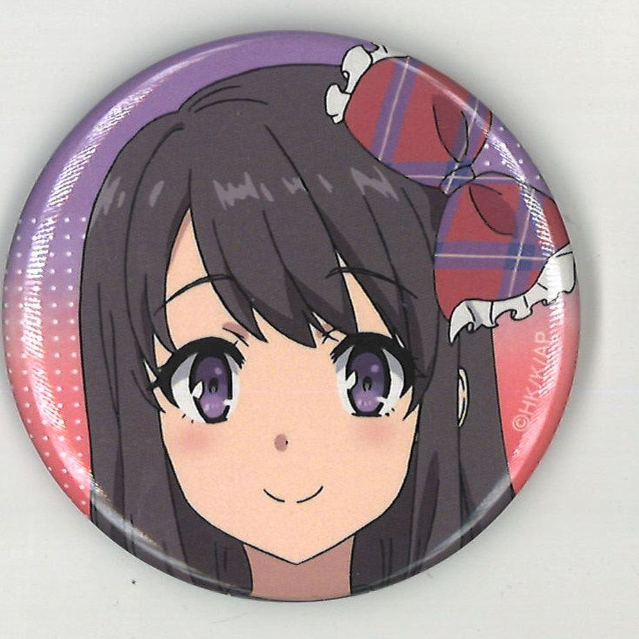 青春ブタ野郎シリーズ 缶バッジ　広川卯月　抽選　非売品 青春ブタ野郎はおでかけシスターの夢を見ない トレーディング缶