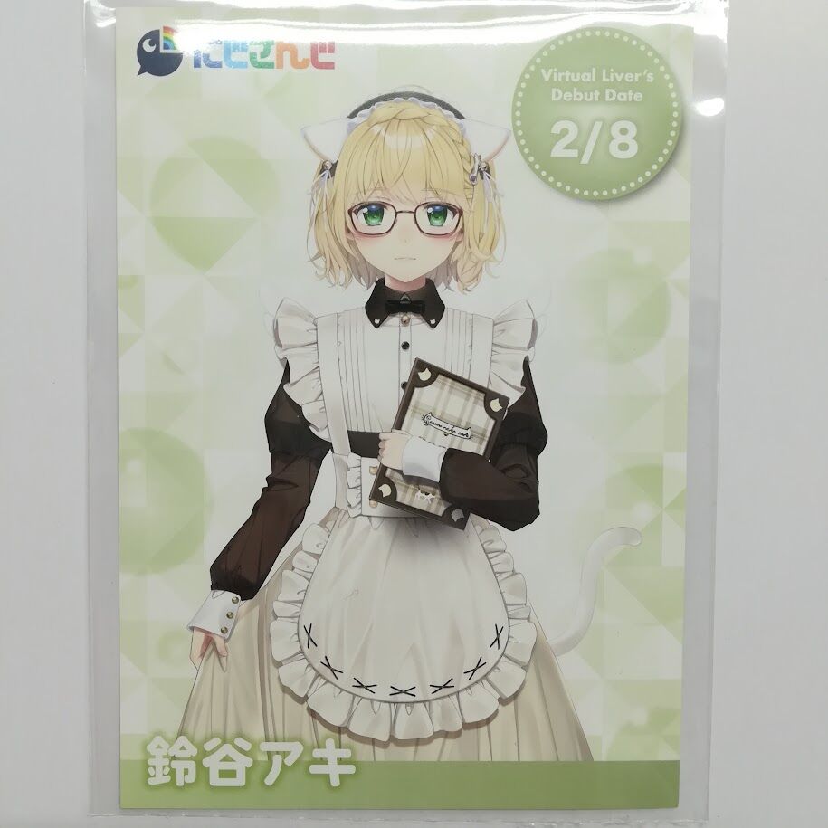 アキさん様リクエスト にじさんじ 鈴谷アキ コトブキヤ ライバーカード2nd | K-BOOKS 秋葉原