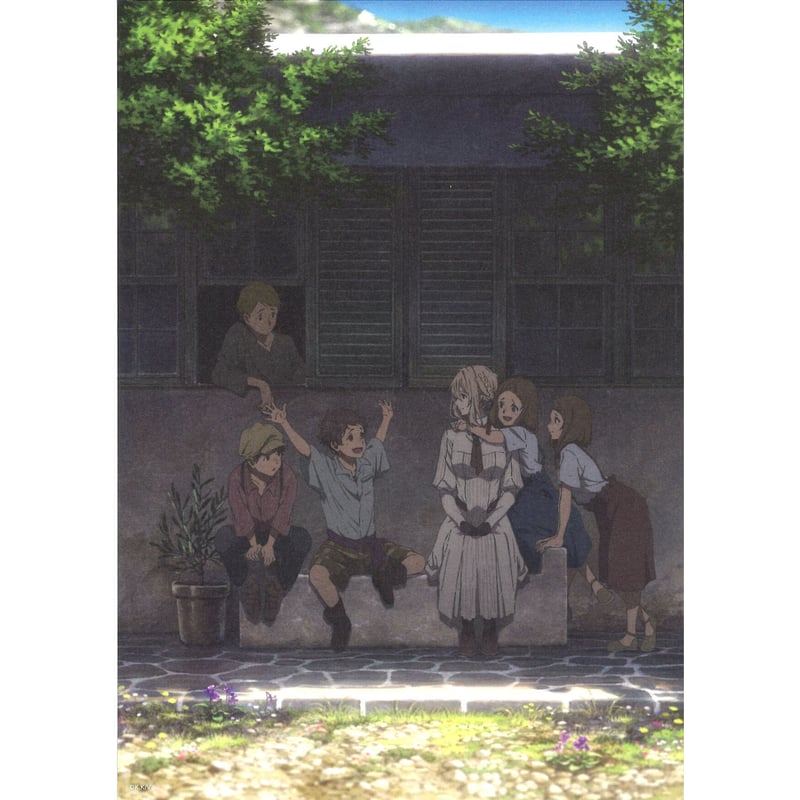 劇場版 ヴァイオレットエヴァーガーデン イラストカード4枚セット ヴァイオレット・エヴァーガーデン】イラストカード4枚セット