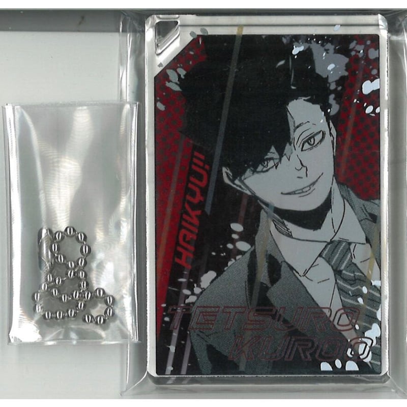 ハイキュー!! 及川の「全員倒す」ドミノ風 アクリルキーホルダー