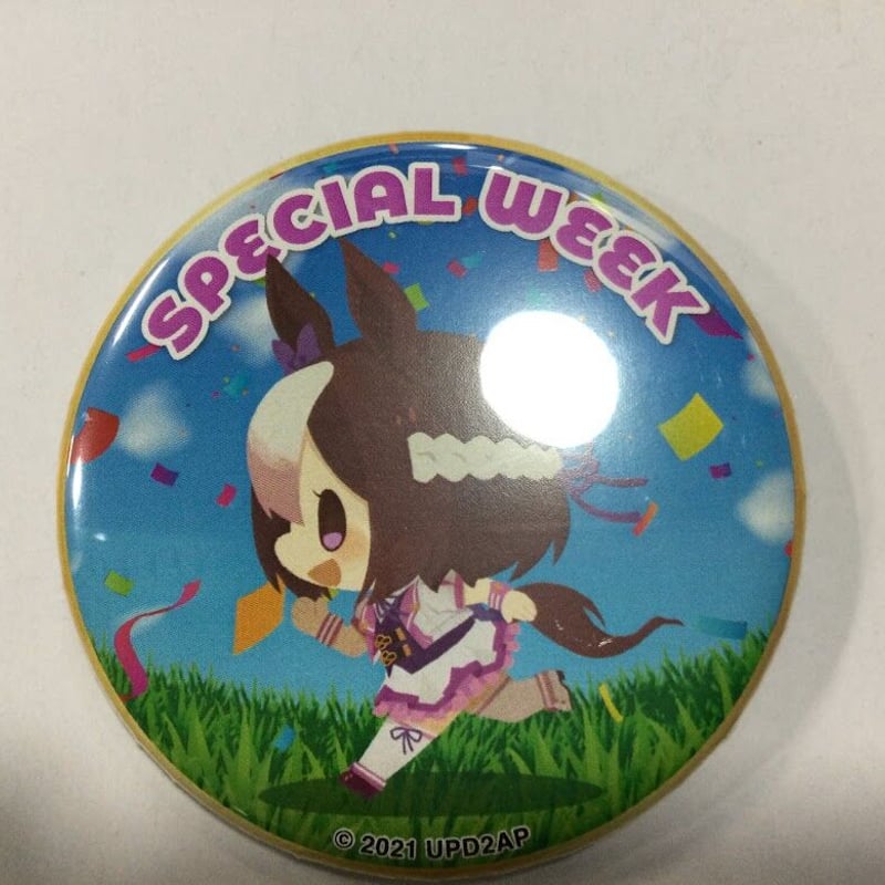 ウマ娘 スペシャルウィーク きゃらドリ！！ ミニキャラ缶バッジ | K