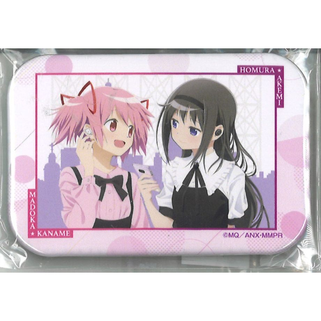 暁美ほむら ONKYOワイヤレスイヤホン+缶バッジ 魔法少女まどか☆マギカ ONKYO 缶バッジ 鹿目まどか & 暁美