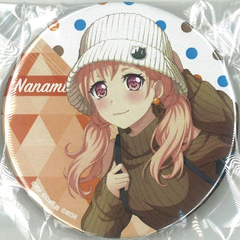 BanG Dream!　バンドリ　缶バッジ　パジャマ　ルームウェア 広町 七深 BanG Dream! （バンドリ！） 缶バッジ 広町七深 | K-BOOKS 秋葉原