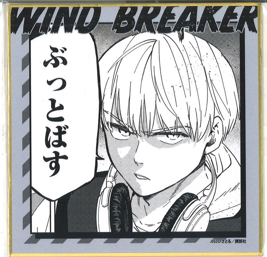 くじメイト WIND BREAKER オンラインくじ第3弾 D-4賞 ミニ色紙 梶蓮 | K