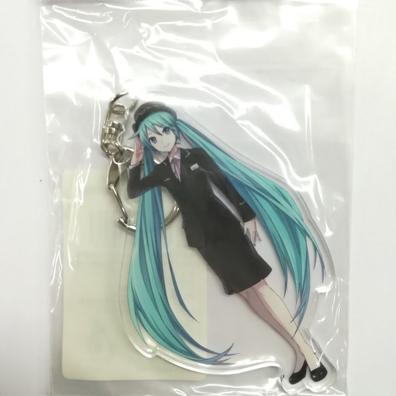 ボーカロイド 初音ミク アクリルキーホルダー NewDays JR東日本制服