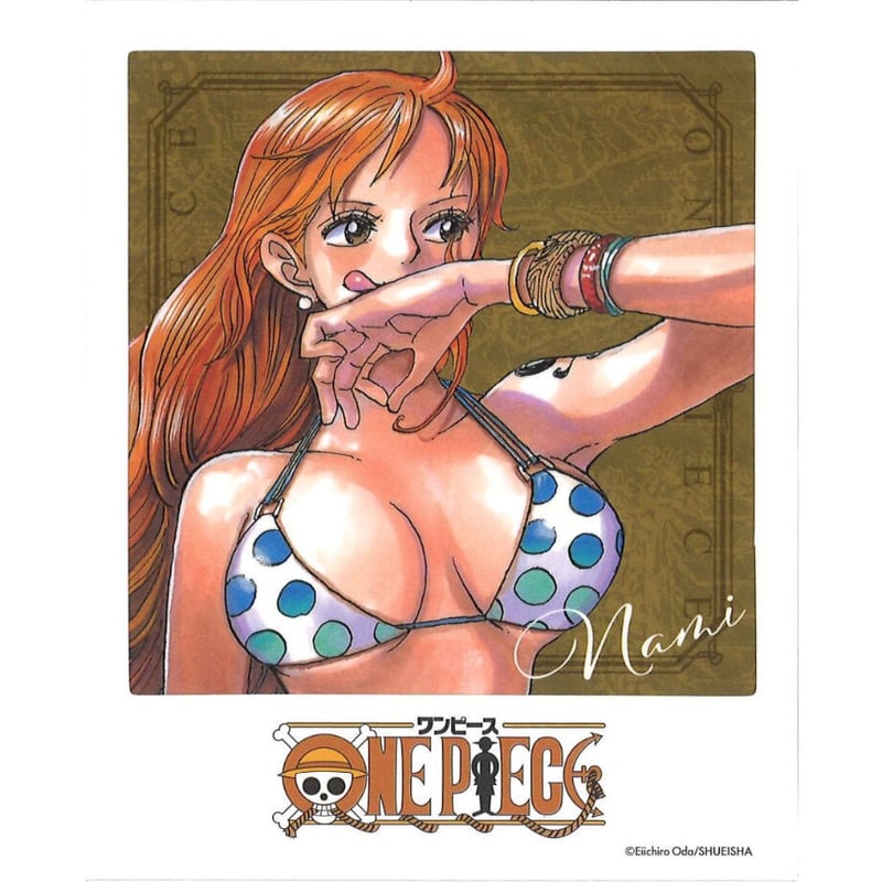 ONE PIECE フォトカード＆ステッカーコレクション 第1弾 ナミ | K