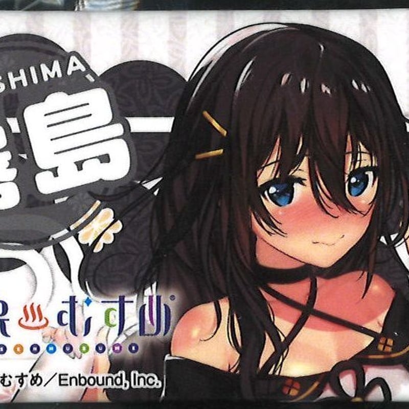 温泉むすめ 角缶バッジ 霧島黒恵 | K-BOOKS 秋葉原