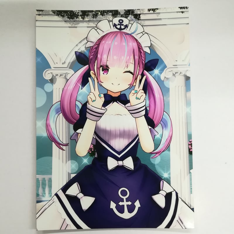 ホロライブ 湊あくあ ブロマイド VTuberおしゃべりフェス in 超会議