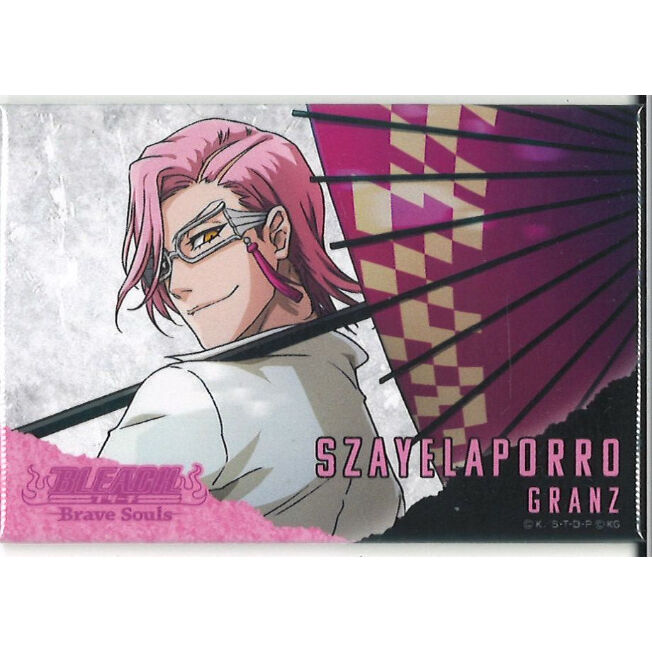 BLEACH Brave Souls Museum スクエア缶バッジ ザエルアポロ・グランツ