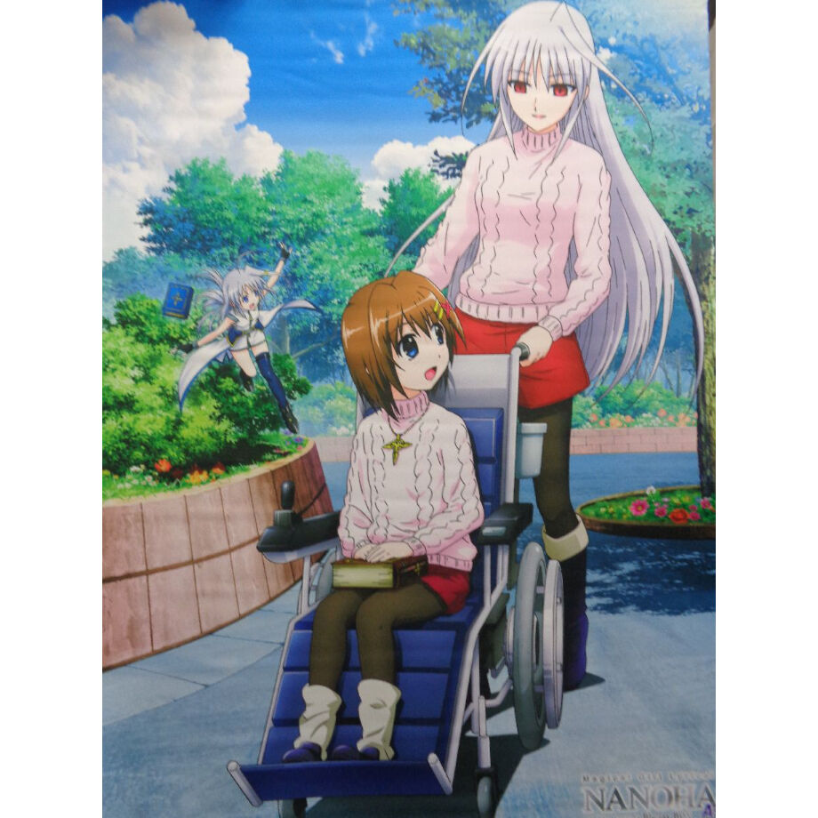魔法少女リリカルなのはA's Blu-ray BOXソフマップ特典 B2 魔法少女リリカルなのはA's Blu-ray BOXソフマップ特典 B2