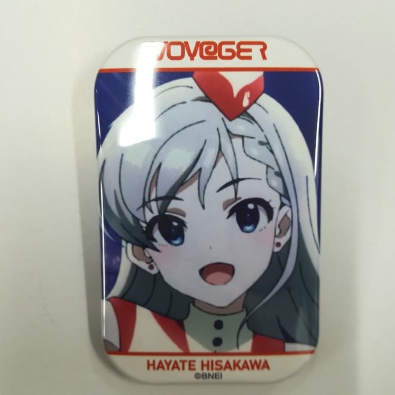 シンデレラガールズ 久川颯 スクエア 缶バッジ VOY@GER | K-BOOKS 秋葉原