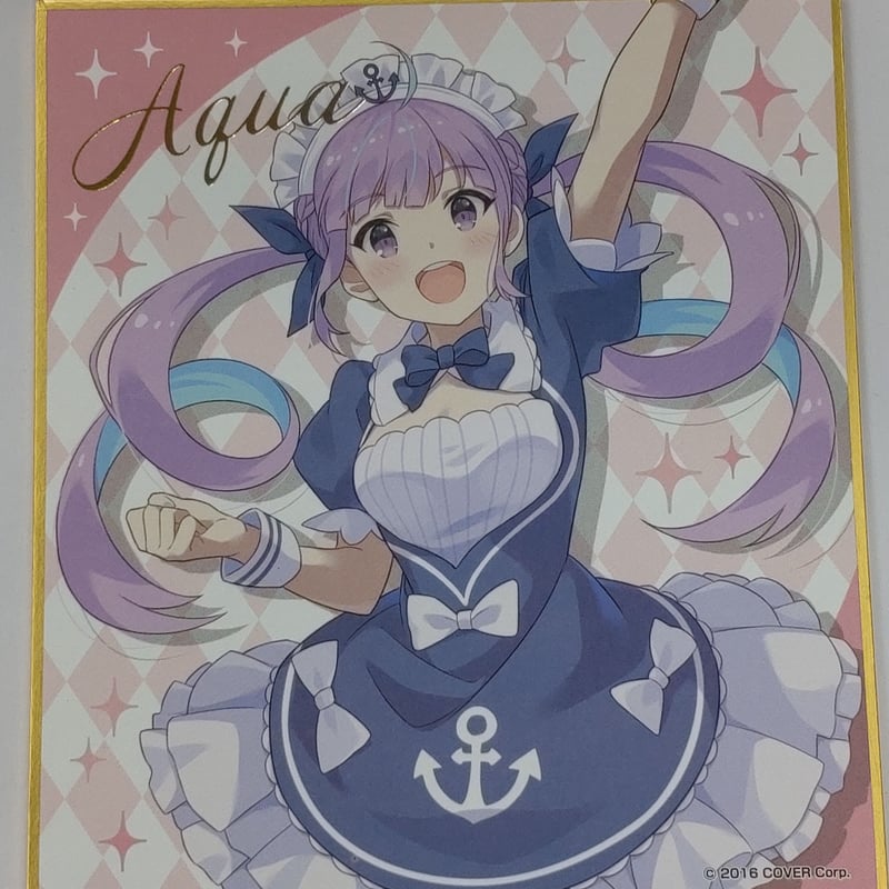 湊あくあ 色紙 湊あくあ 色紙 誕生 記念 グッズ 水着 湊あくあ