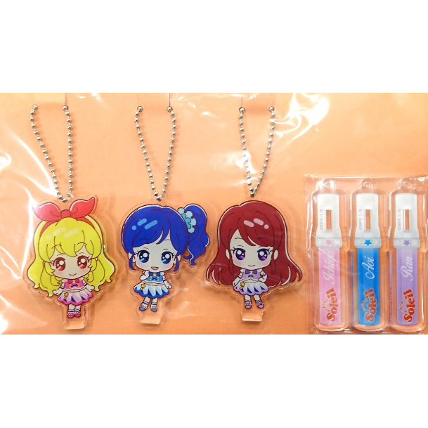 アクリルバッジスタンド キーホルダー アイカツオンパレード ソレイユ