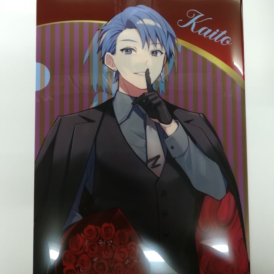 ボーカロイド MEIKO・KAITO クリアファイル Valentine Party 2022