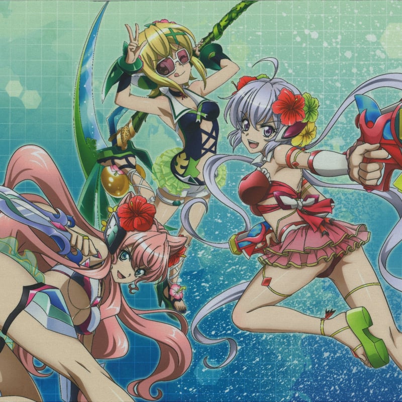 戦姫絶唱シンフォギアXD Webくじ A-1賞 デスクマット（集合イラスト