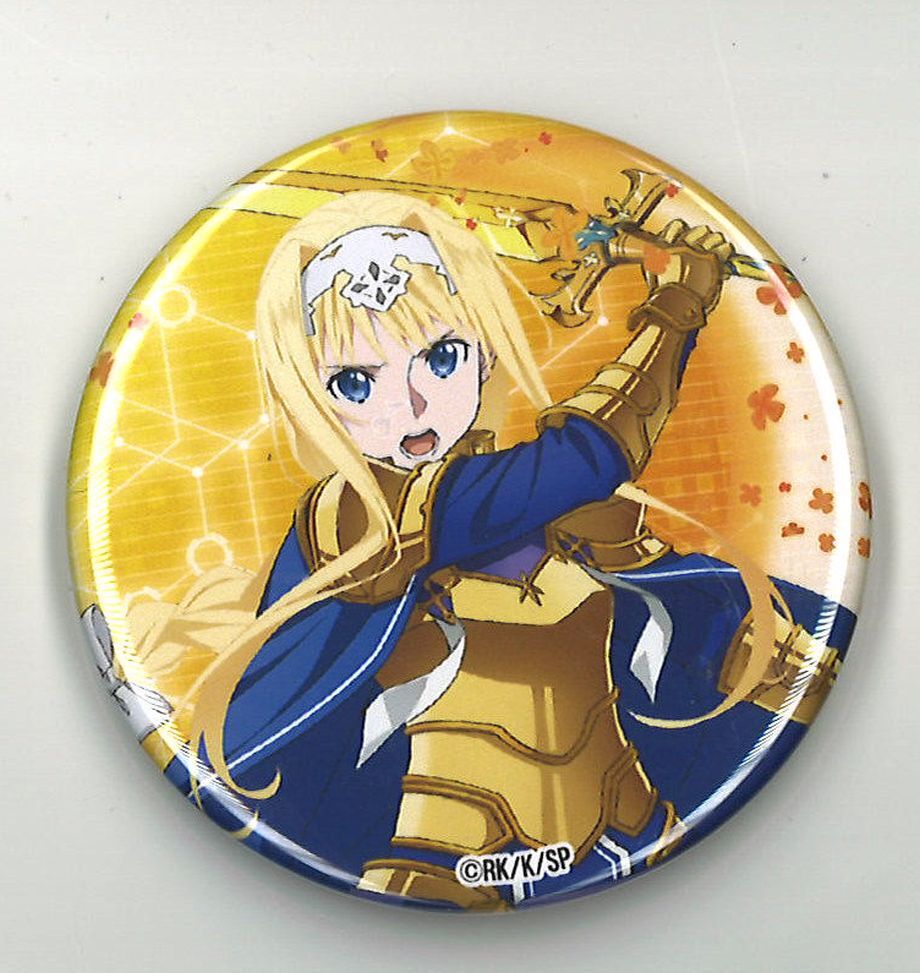 ソードアート・オンライン　缶バッジ ～セガコラボカフェ2021ver.～ ソードアート・オンライン ～セガコラボカフェ2021ver.～ 缶バッジ