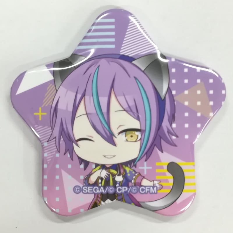 プロジェクトセカイ 神代類 星型缶バッジ(ミニキャラ) ガラポンくじC賞