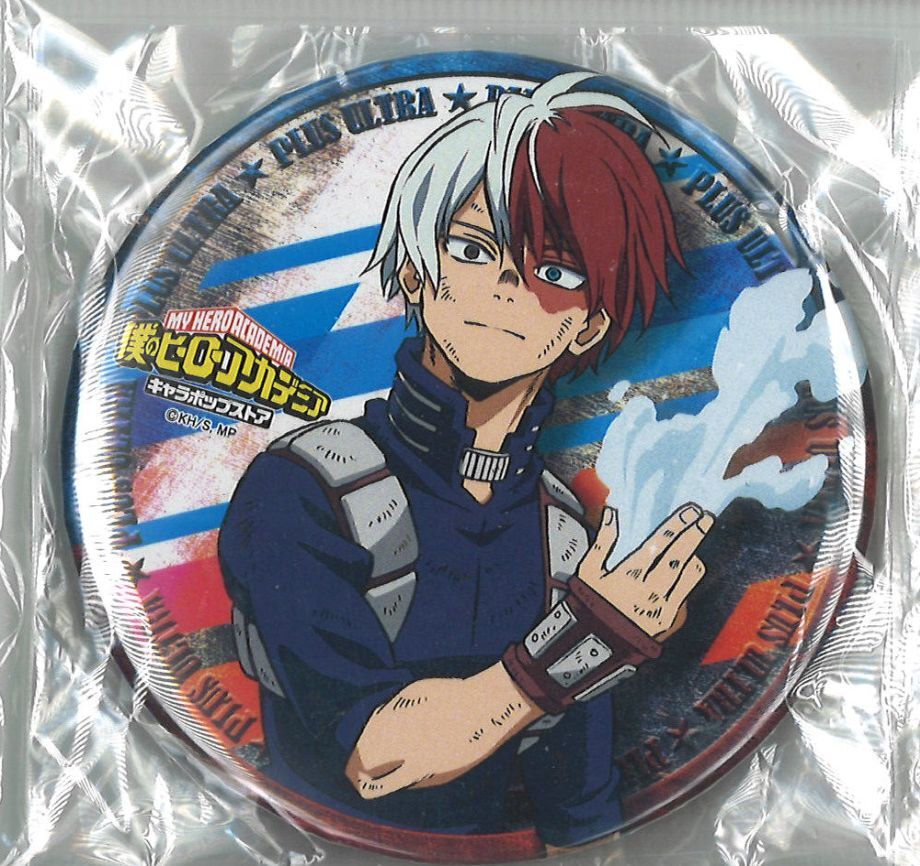 僕のヒーローアカデミア キャラポップストア 缶バッジ 轟焦凍 | K