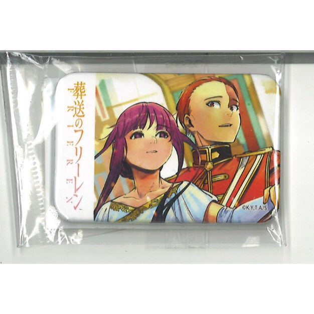 葬送のフリーレン スクエア缶バッジ フェルン＆シュタルク | K