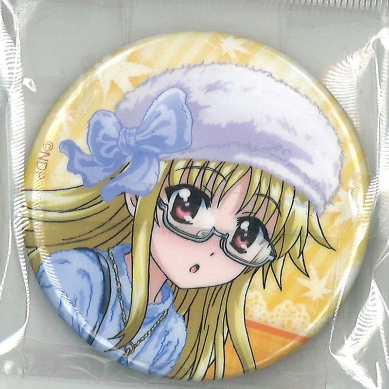 魔法少女リリカルなのは Detonation 前売り券 缶バッジ フェイト | K