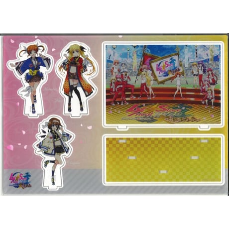 フェイト・T・ハラオウン　リリカルなのは15周年記念アクリルスタンドフィギュア グッズ-スタンドポップ】魔法少女リリカルなのはシリーズ 描き