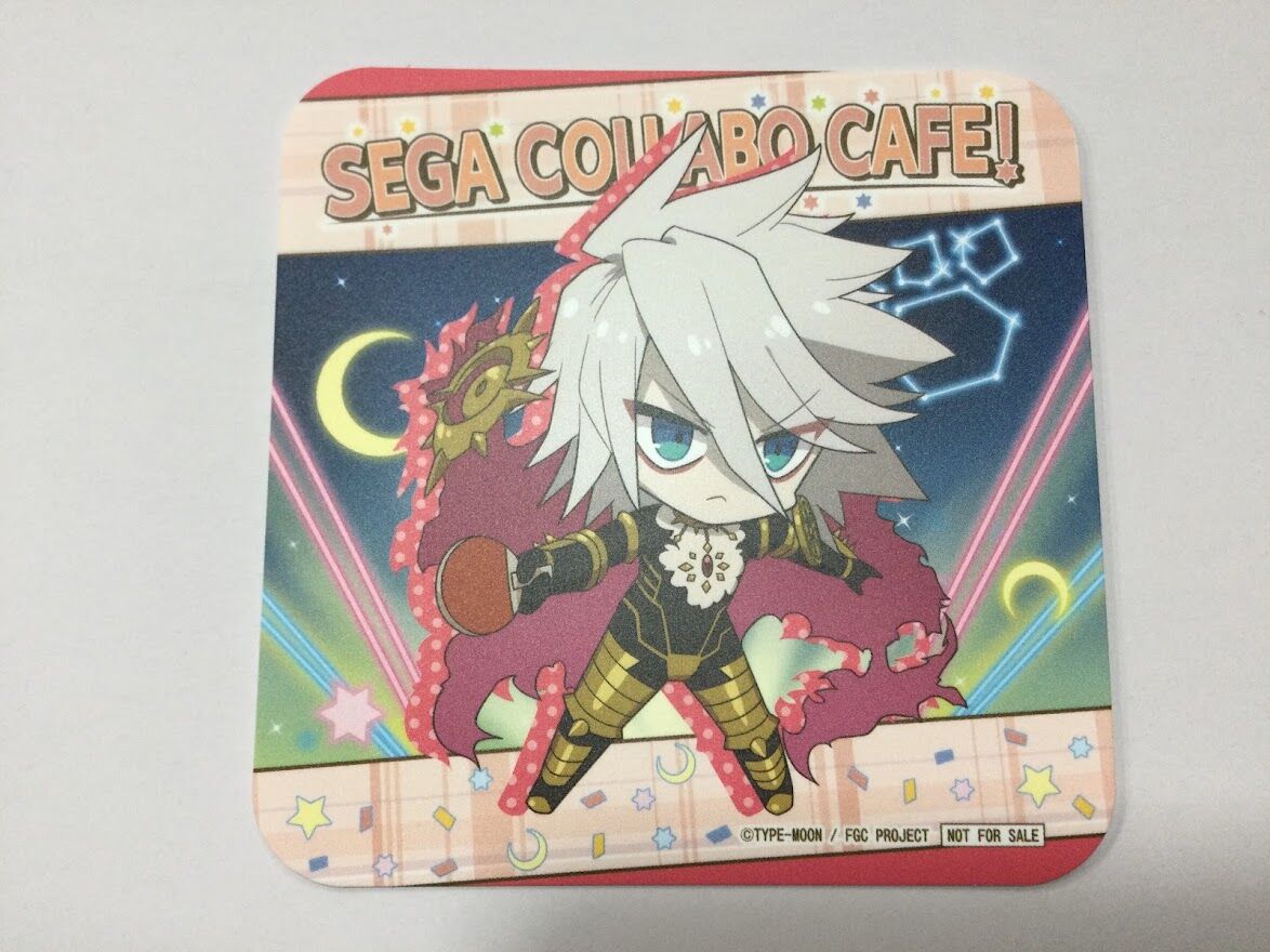 FGO Fate Grand Carnival カルナ セガコラボカフェ コースター | K-