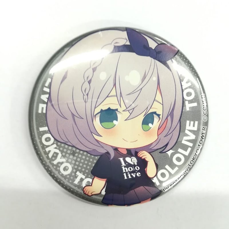 白銀ノエル ランダムホログラム缶バッジ hololive 5th fes. ホロライブ 白銀ノエル 缶バッジ 東京タワーコラボ | K-BOOKS 秋葉原