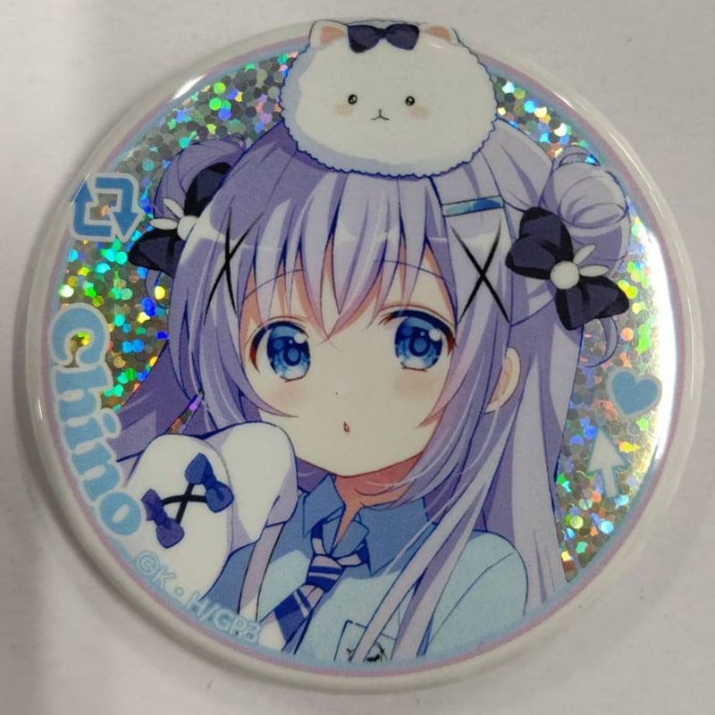 ご注文はうさぎですか　缶バッジ　チノ　アトレ秋葉原　2025 ホロレア ご注文はアトレですか？ in秋葉原（2022）ブラインドホログラム缶