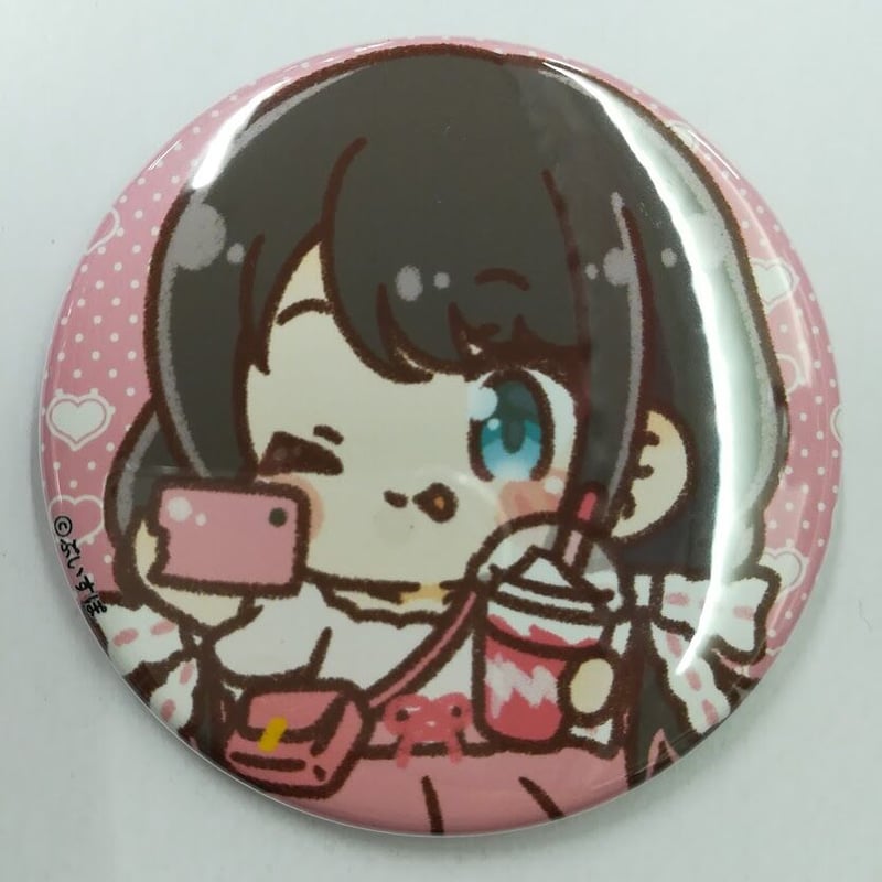 ぶいすぽっ！　缶バッジ　花芽なずな ぶいすぽっ！謹賀新年2024缶バッジ