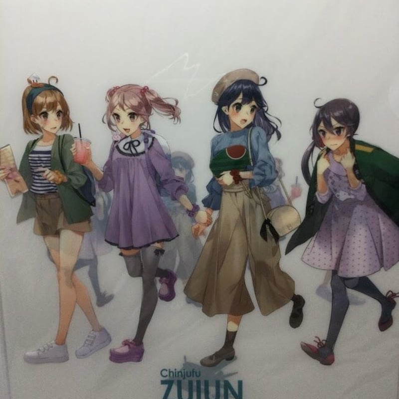 艦これ 第七駆逐隊 瑞雲祭り クリアファイル ※傷み有 | K-BOOKS 秋葉原