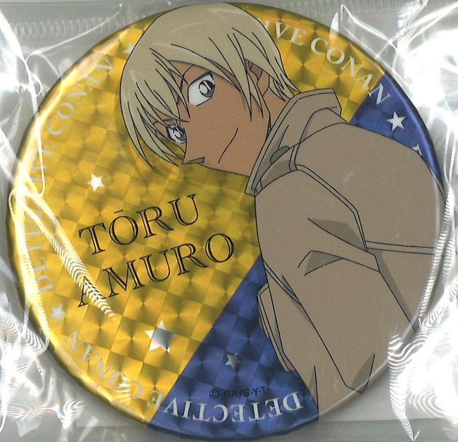 名探偵コナン　ホロ缶バッジ　安室透 名探偵コナン ホログラム缶バッジ(手紙シリーズ 安室)