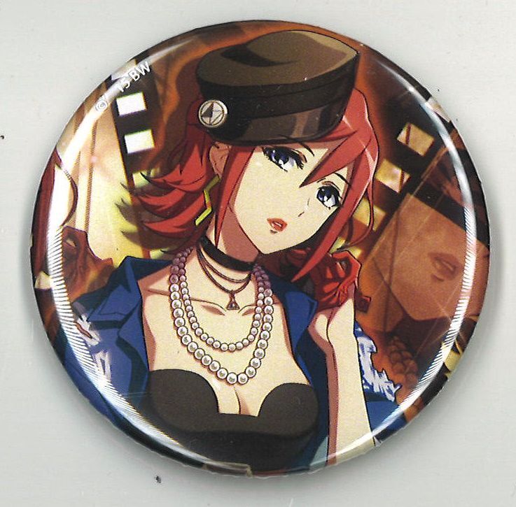 海外限定　アニメエキスポ　マクロス　カナメ　マキナ　缶バッジ original