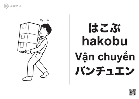 よく使うベトナム語「COMIGRAM®」100個データパック【A4印刷可・高解像度版】