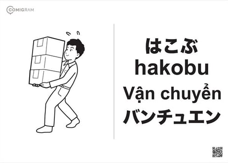 小売業で使うベトナム語「COMIGRAM®」100個データパック【A4印刷可・高解像度版】