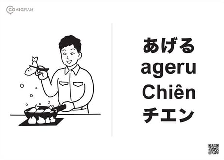 食品加工業で使うベトナム語「COMIGRAM®」100個データパック【A4印刷可・高解像度版】