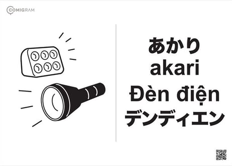 防災・避難で使うベトナム語「COMIGRAM®」100個データパック【A4印刷可・高解像度版】