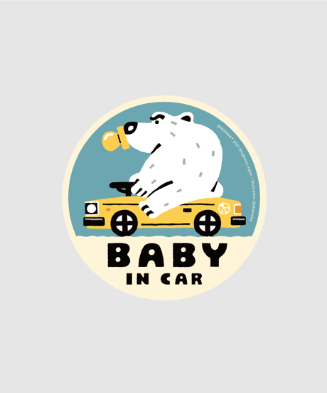 BABY IN CAR Sticker