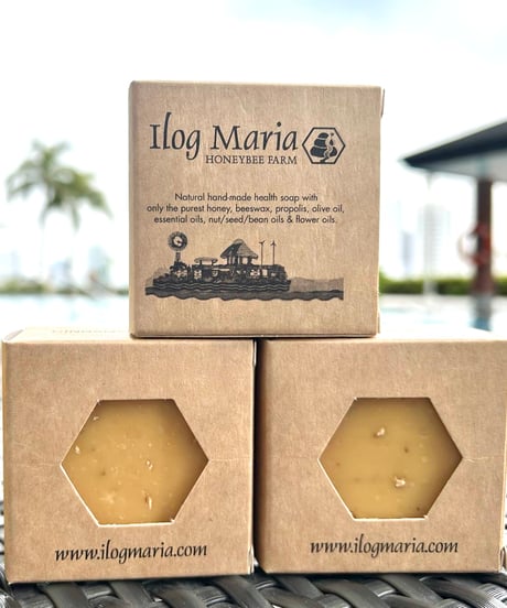 Orange Zest Honey Soap オレンジの皮蜂蜜石鹸