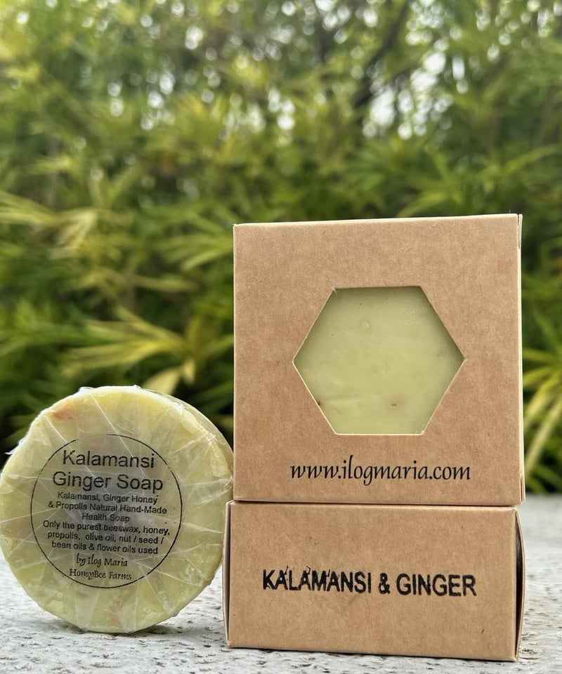 Kalamansi & Ginger Soapカラマンシー＆ジンジャー石鹸 | Bees Mi