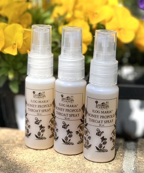 Honey propolis throat spray　プロポリスマウススプレー