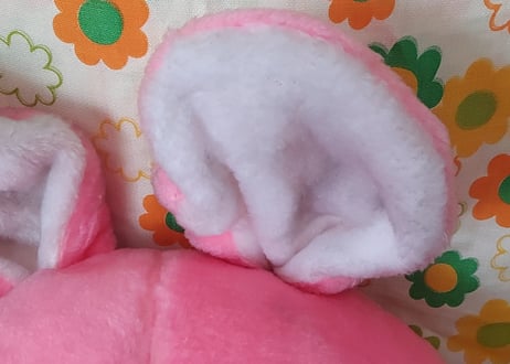 みかんのスタイが可愛い🍊うさぎのぬいぐるみ