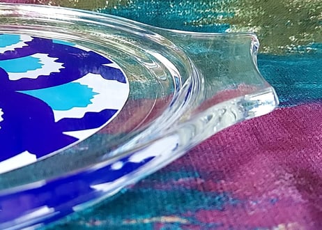 HOYA✨魚のアート硝子プレート