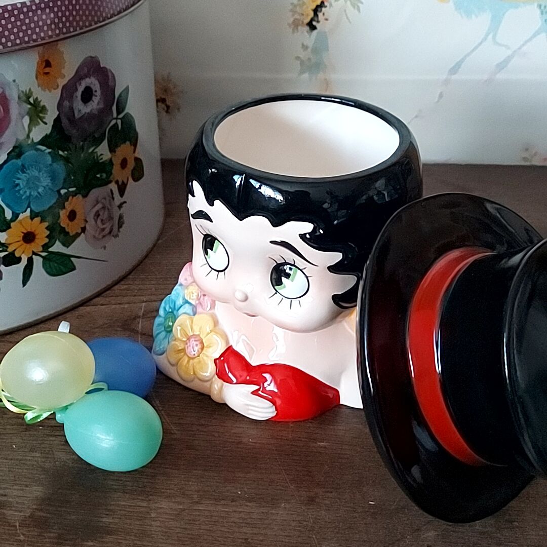 ベティーブープ💐陶器のポット | あんちーくKIDAN STORE ベティーブープ💐陶器のポット | あんちーくKIDAN STORE
